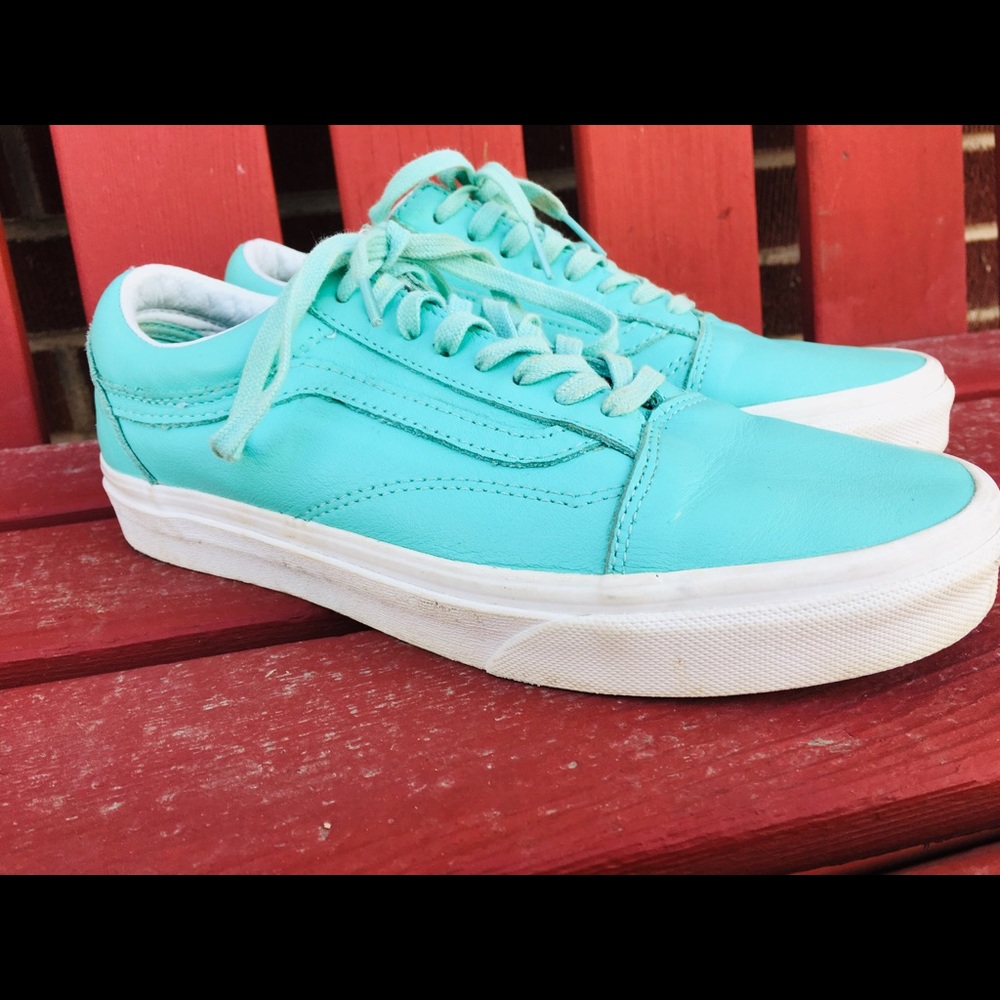Super cute turquoise Vans!!!